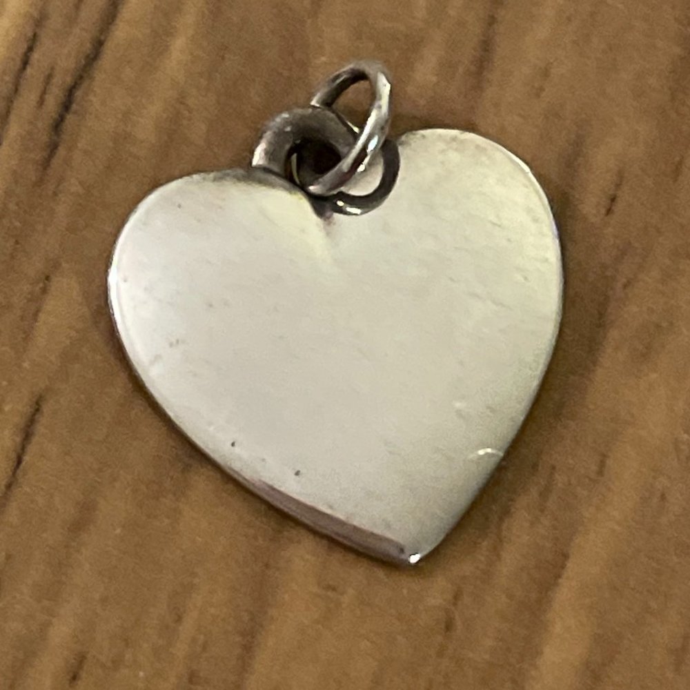 James Avery Classic Heart Charm Sterling silver